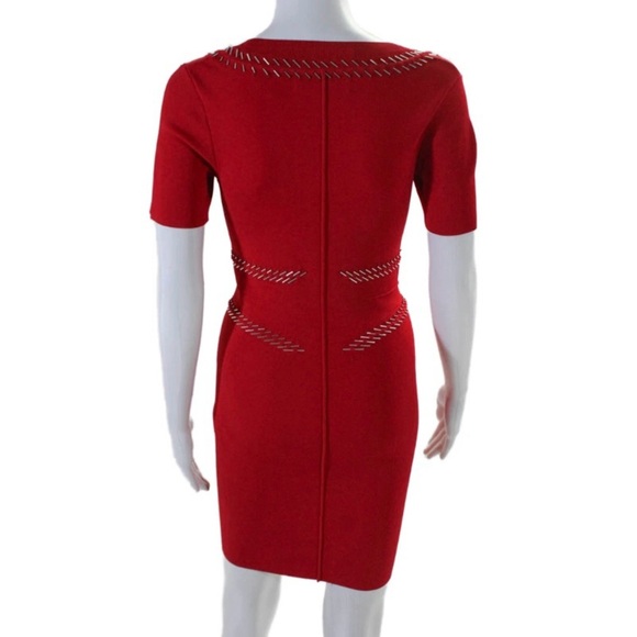Alexander Wang Pin Pierce Bodycon Dress in Res Size Small - Picture 3 of 7
